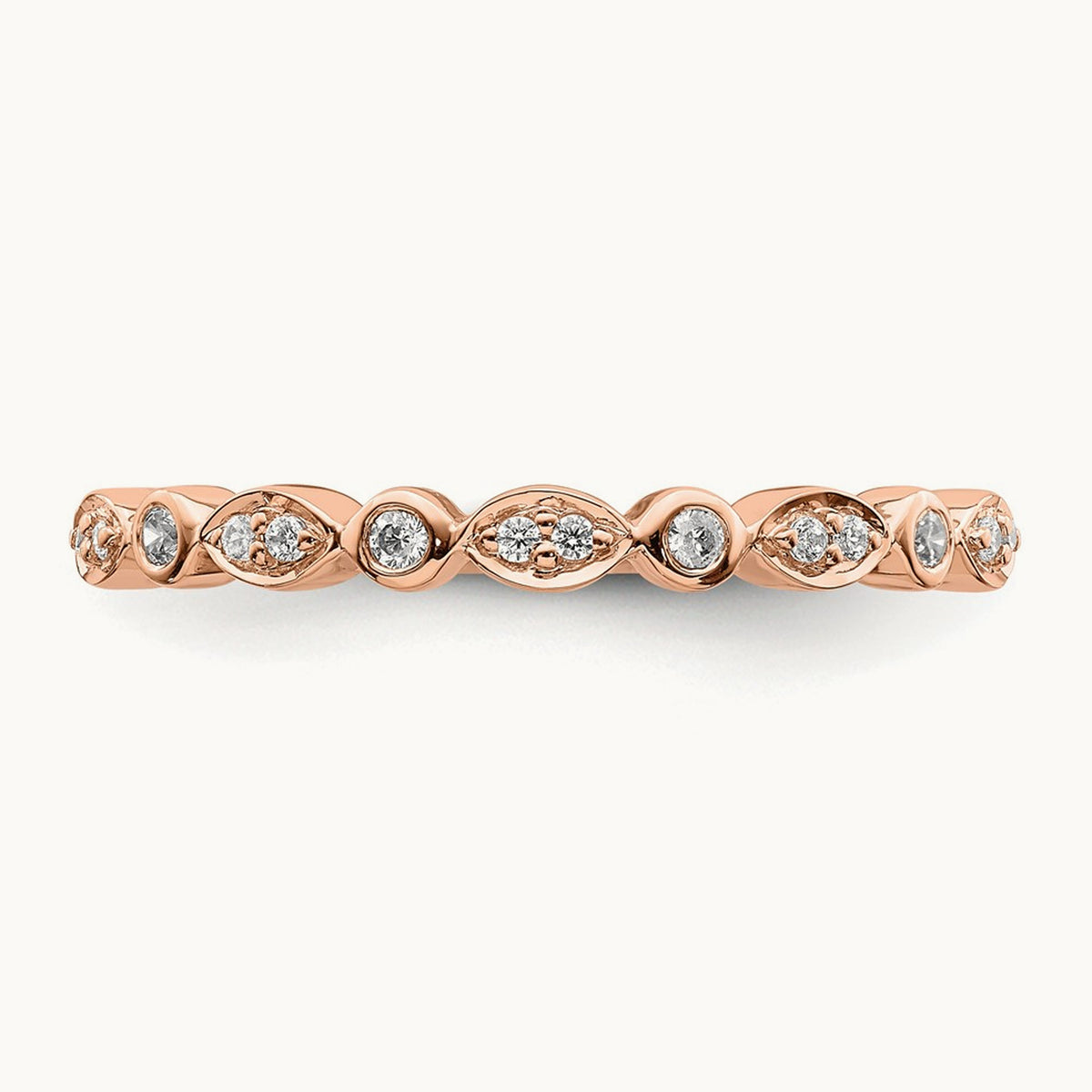 2 Wedding Band Set, 0.20 ct tw Lab-Grown Diamond