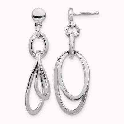 Polished Dangle Earrings — Leslie's — photo set