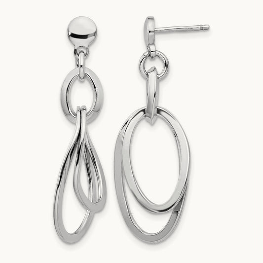 Polished Dangle Earrings — Leslie's — photo set