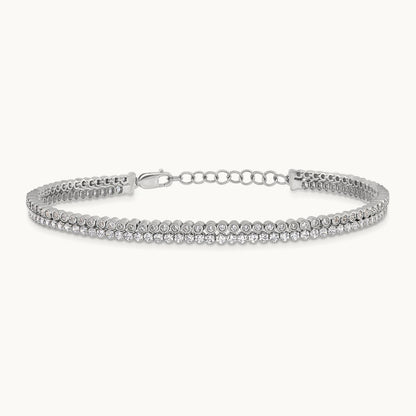 With Ext Bracelet, 3.00 ct tw Lab-Grown Diamond