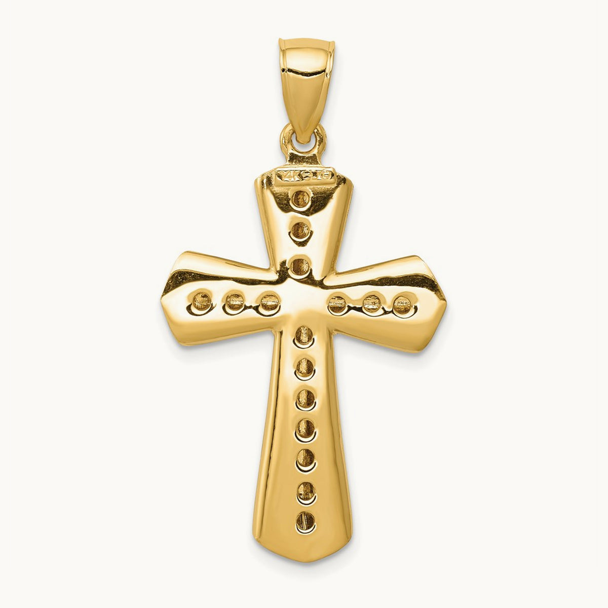 Twisted Cross Pendant — 39mm