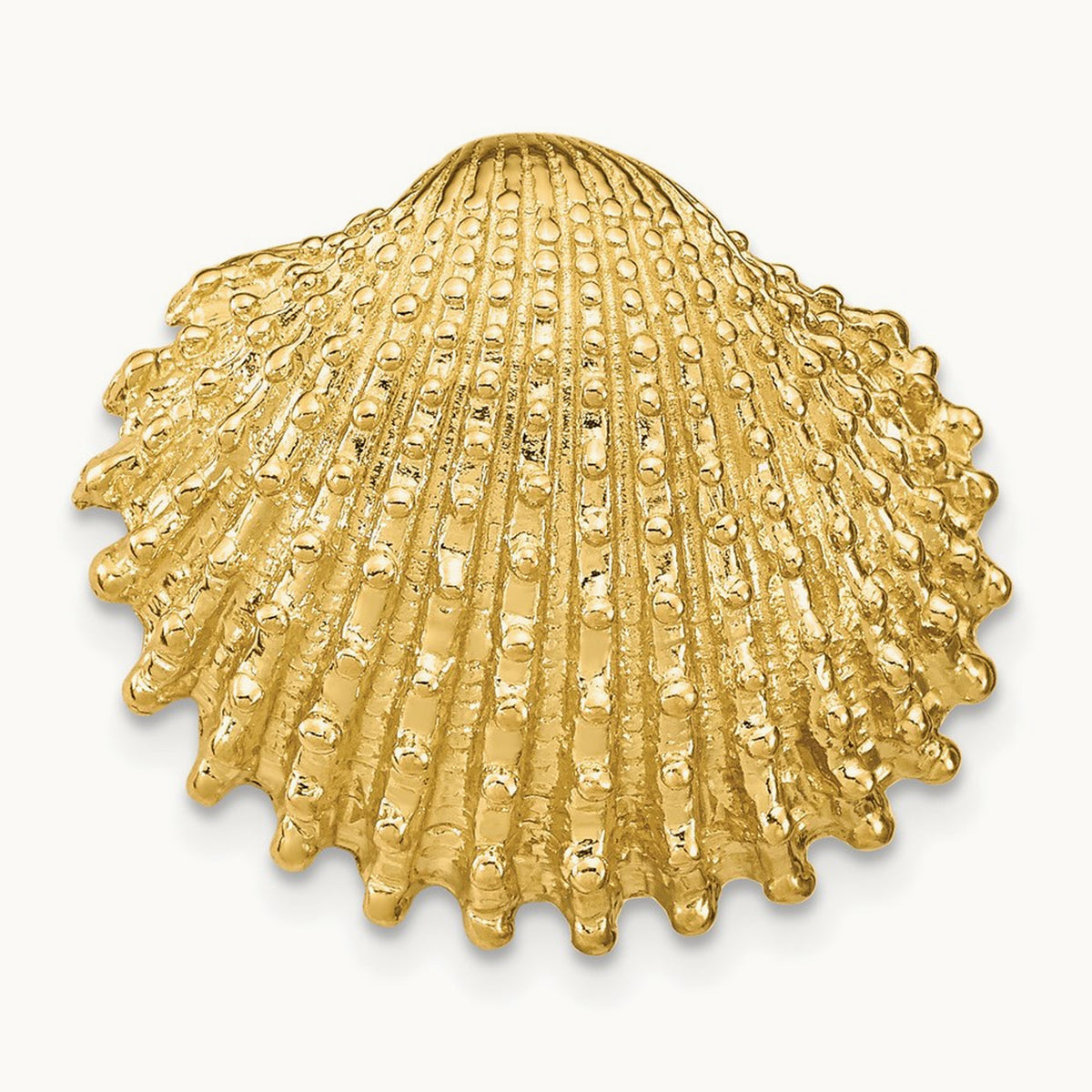 Scallop Shell Slide, 14K