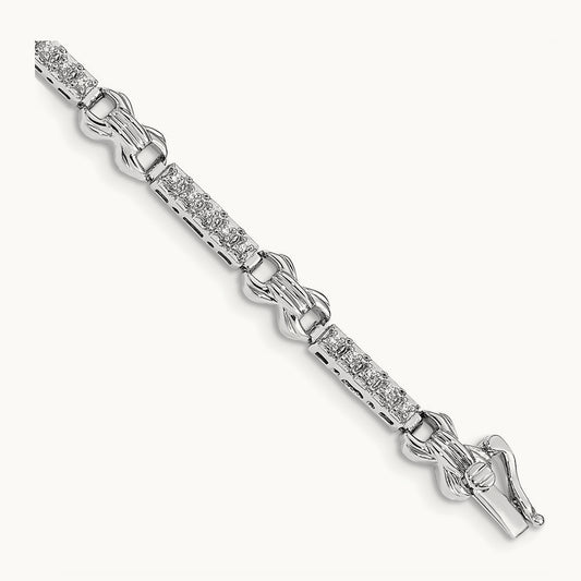 Bracelet, 0.25 ct tw Lab-Grown Diamond