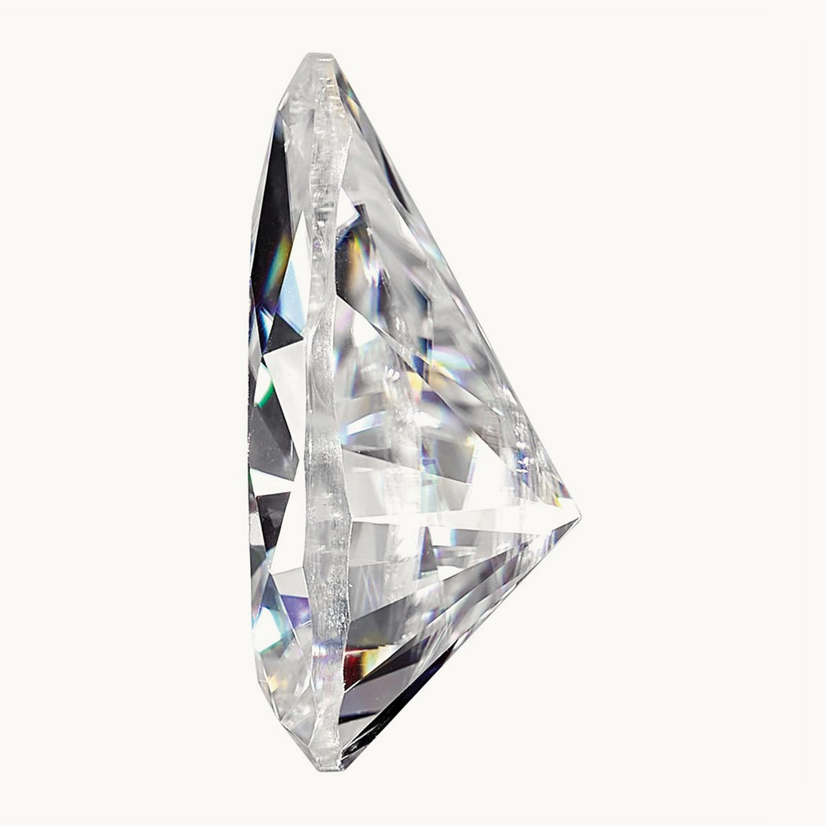 6x4mm Pear True Light G-H-I Moissanite
