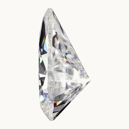 9x6mm Pear True Light G-H-I Moissanite