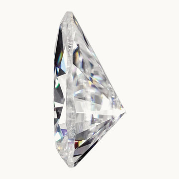 8x5mm Pear True Light G-H-I Moissanite