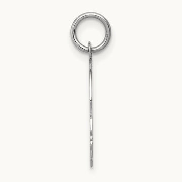Plain Medium.011 Depth Facing Right Engravable Boy Charm — 22mm