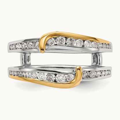 Diamond Guard, 14K Two-tone