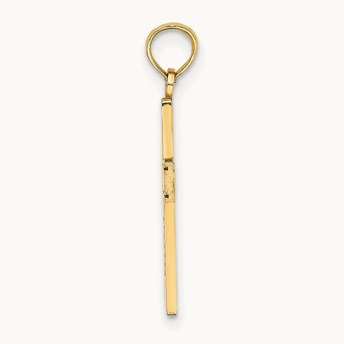 Nurse Cross Charm, 14K