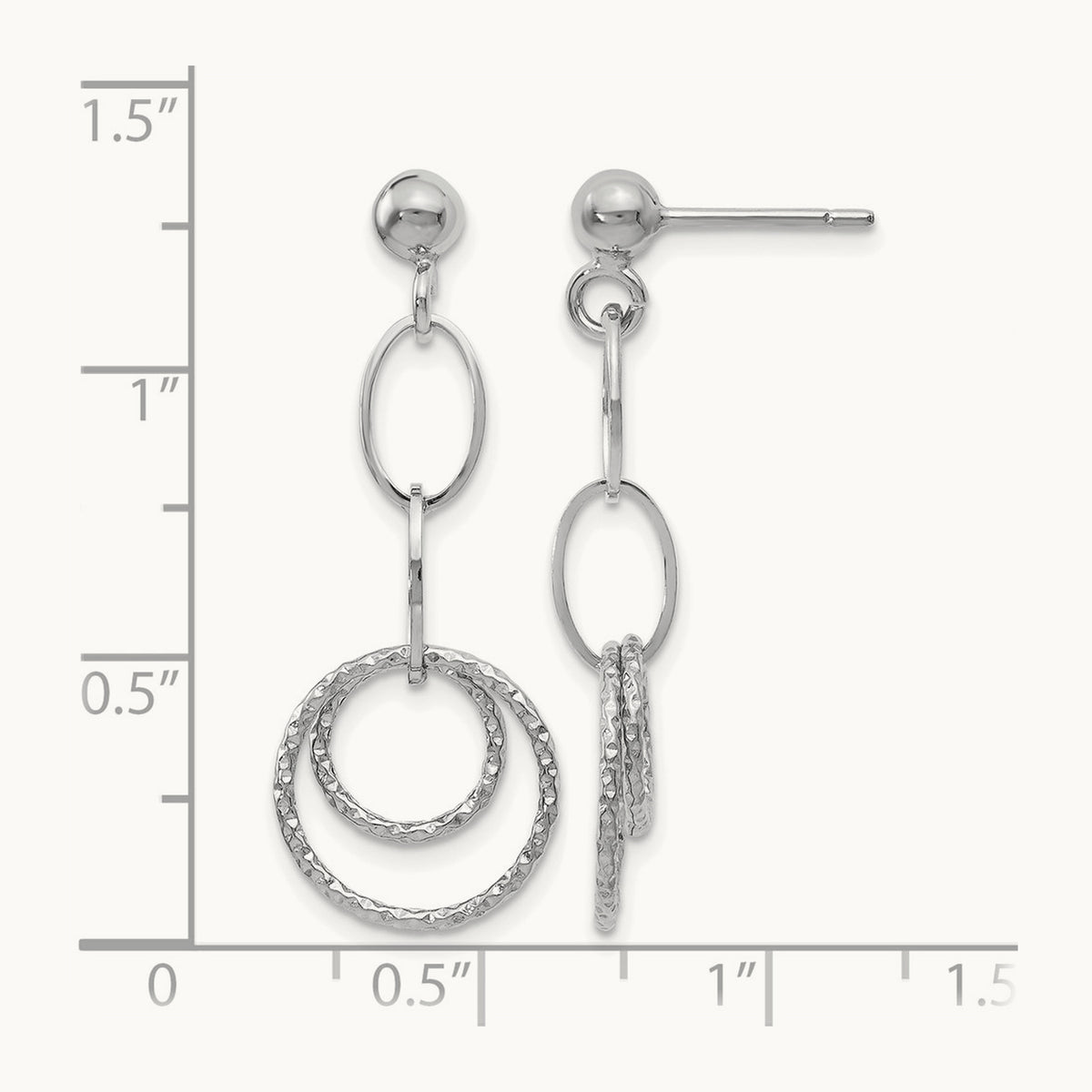 Post Dangle Earrings — Leslie's