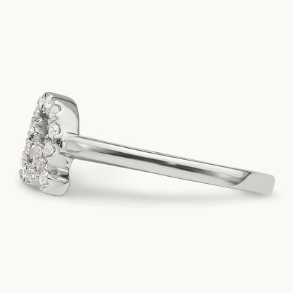 Initial Q Adjustable Ring, 0.20 ct tw Lab-Grown Diamond