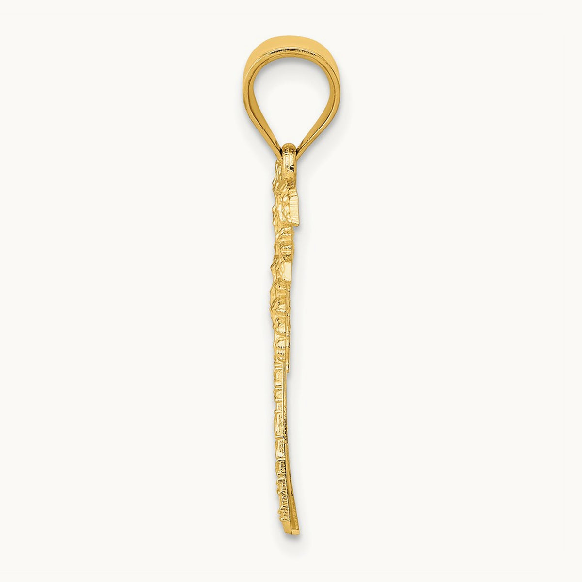 Mini Palm Tree Pendant, 14K