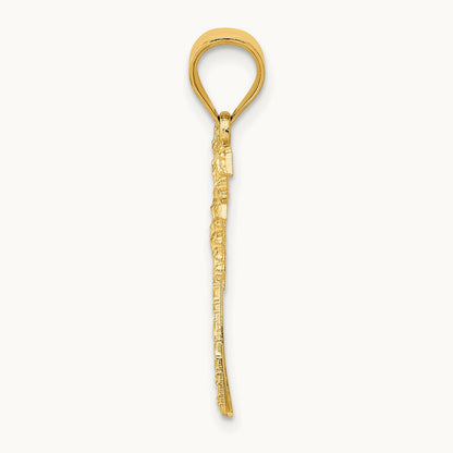 Mini Palm Tree Pendant, 14K
