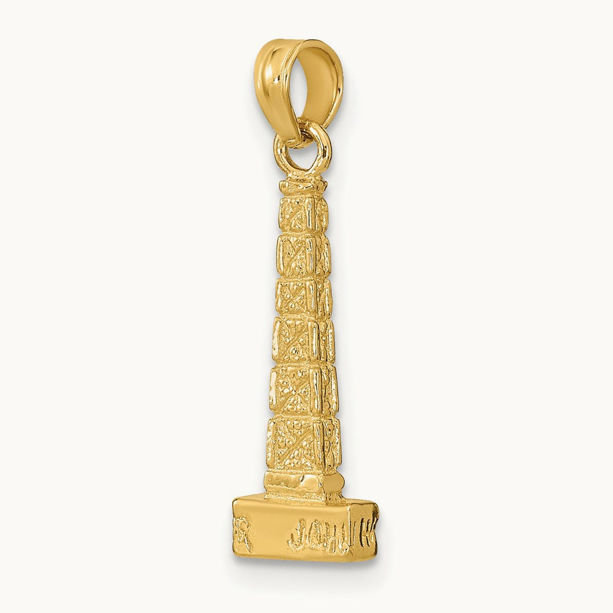 3D John Hancock Building, Chicago Charm, 14K