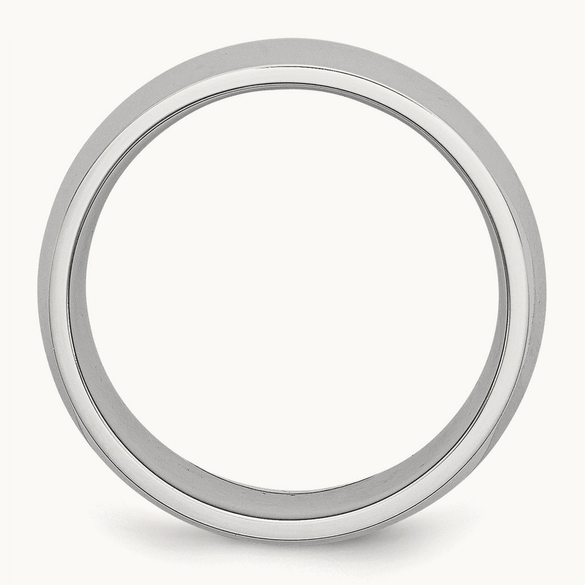 Cobalt Polished Half Round Band — 8mm (2)