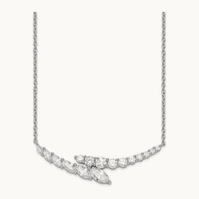 Fashion Bar Necklace, 3.00 ct tw Lab-Grown Diamond