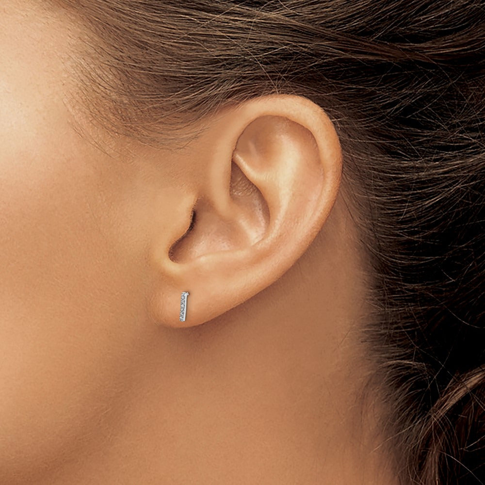 Diamond Earrings — 7mm, I