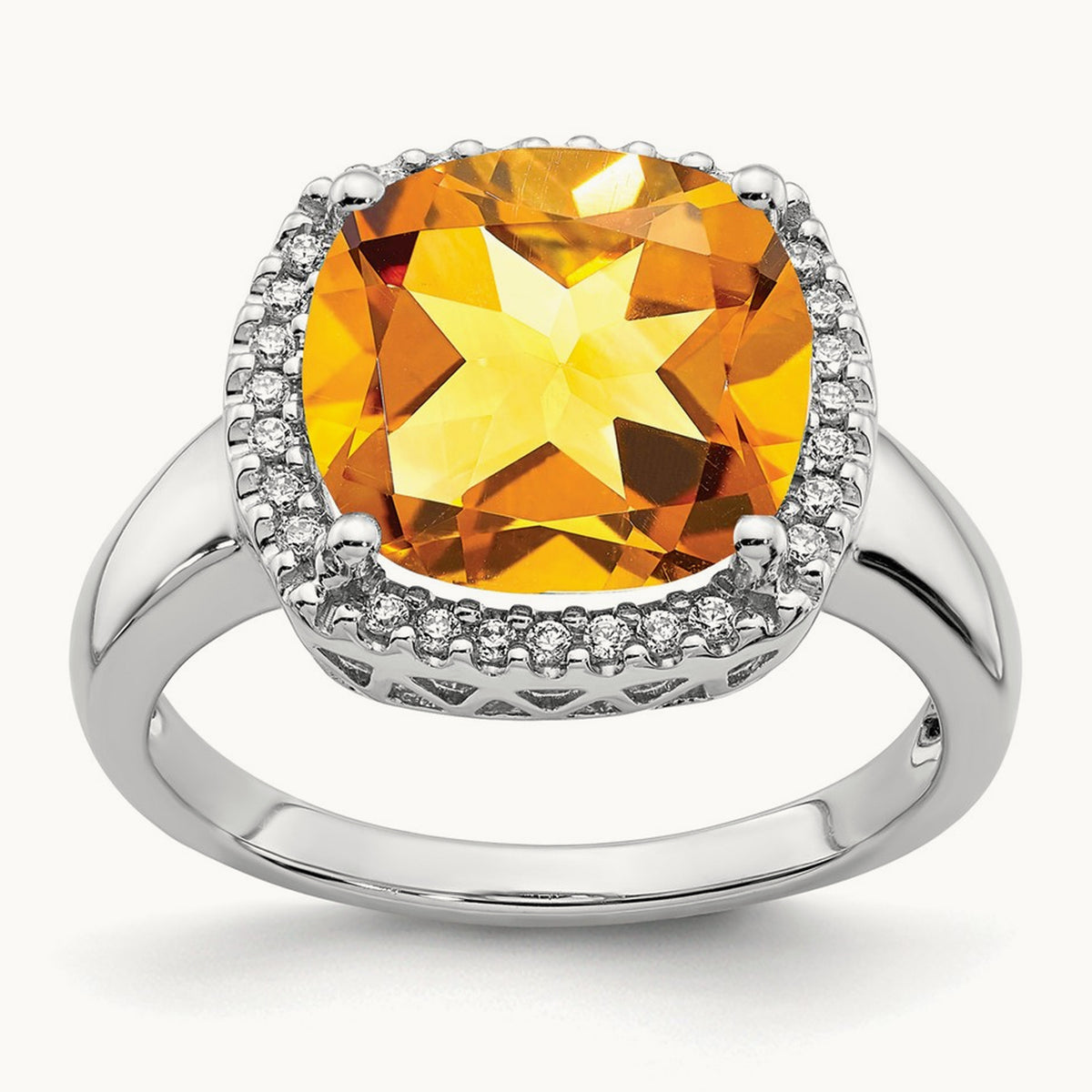 Citrine and Diamond Ring — photo set