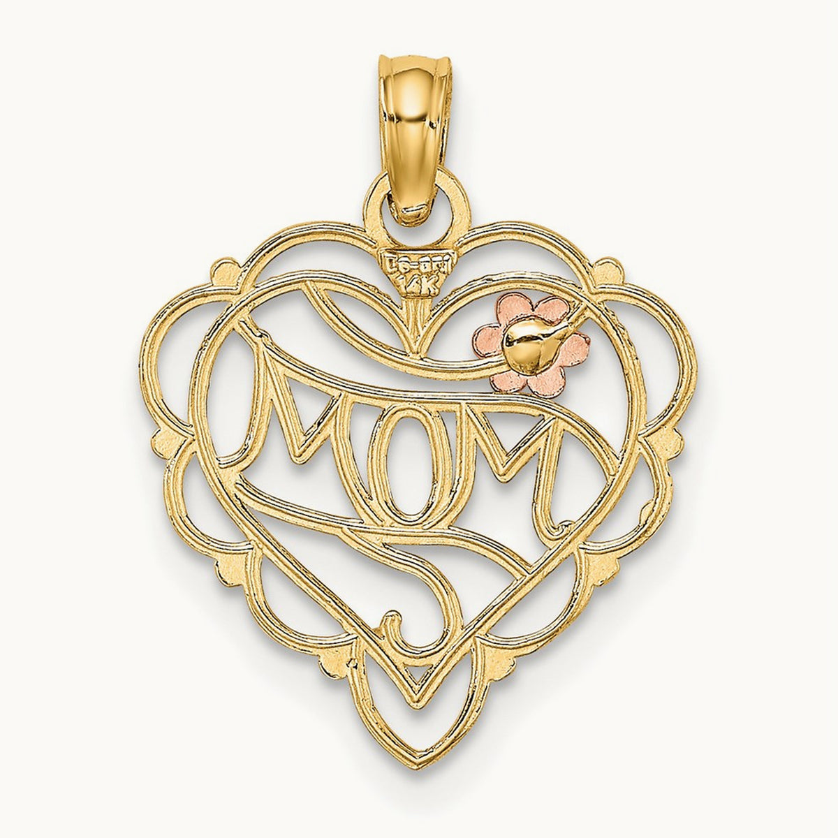 w/ MOM Heart w/Flower Charm — photo set