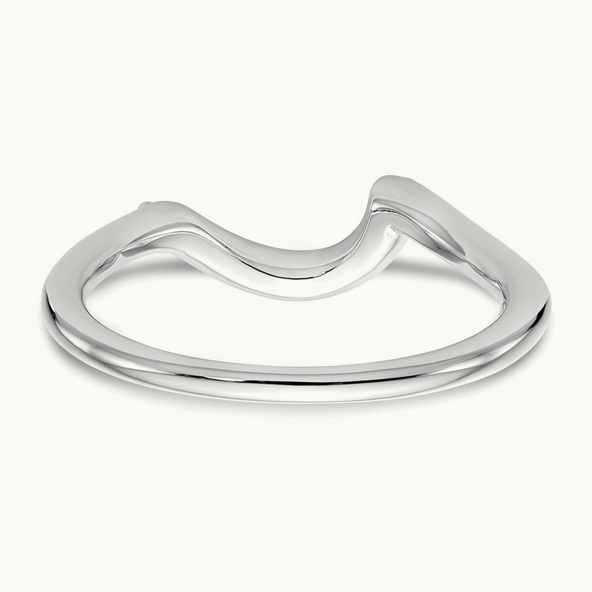 Diamond Wedding Band, 0.09 ct tw, 14K Gold — 14K White Gold
