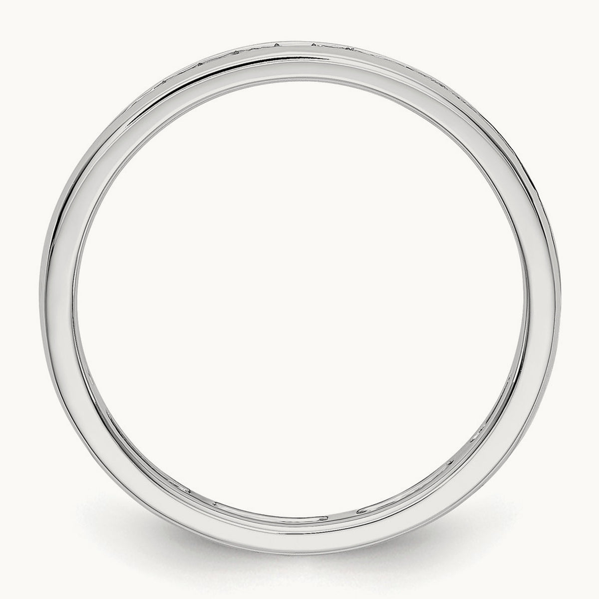 Channel Set Eternity Band, 0.50-1.00 ct tw Lab-Grown Diamond — 1/2 ct · VS/SI (Great), 14K White Gold