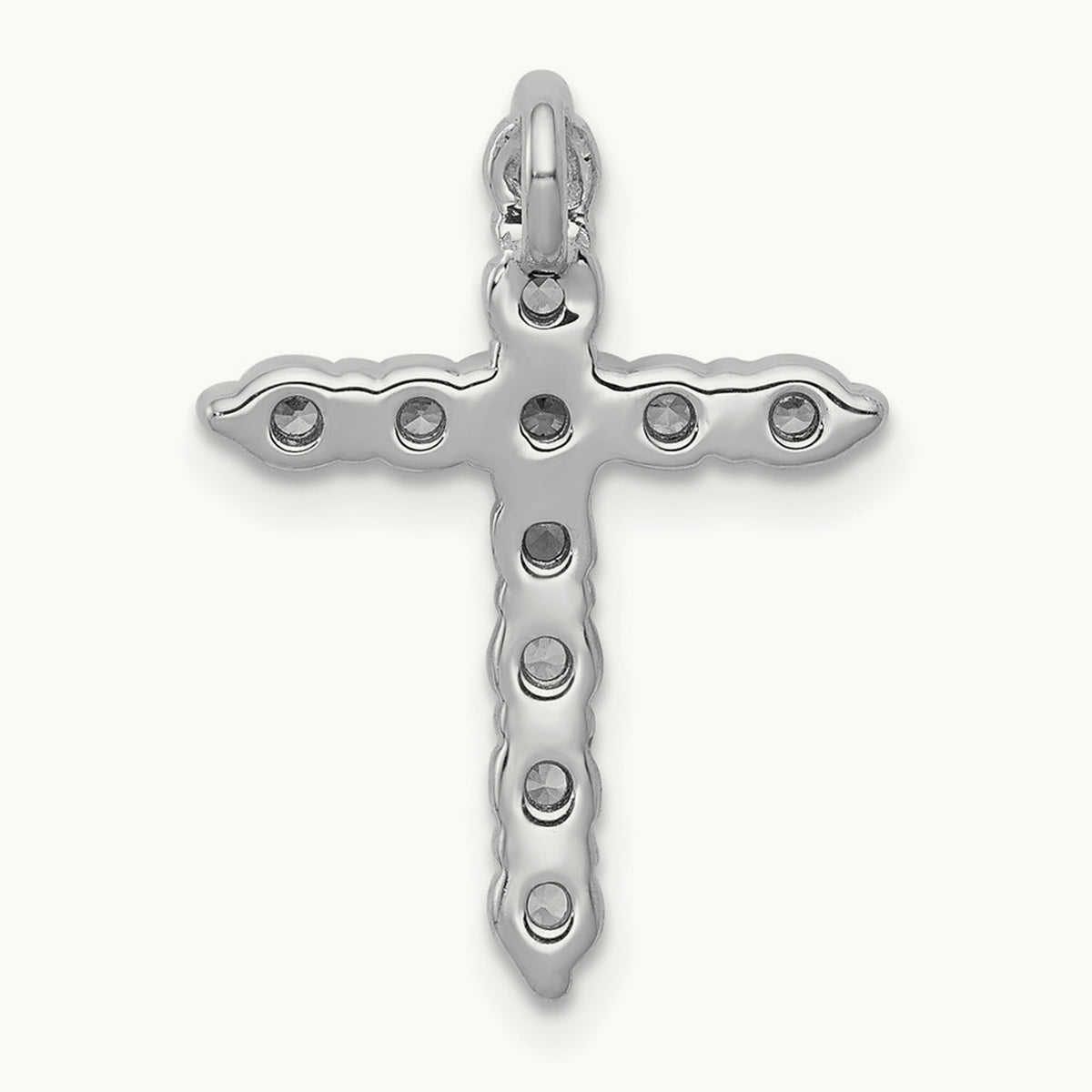 1/2ct. Diamond Cross Chain Slide — photo set