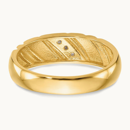 Diamond Men's Band, 14K