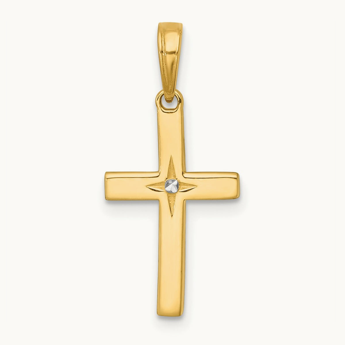 w/ D/C Cross Pendant — 24.2mm