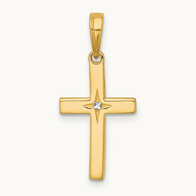 w/ D/C Cross Pendant — 24.2mm