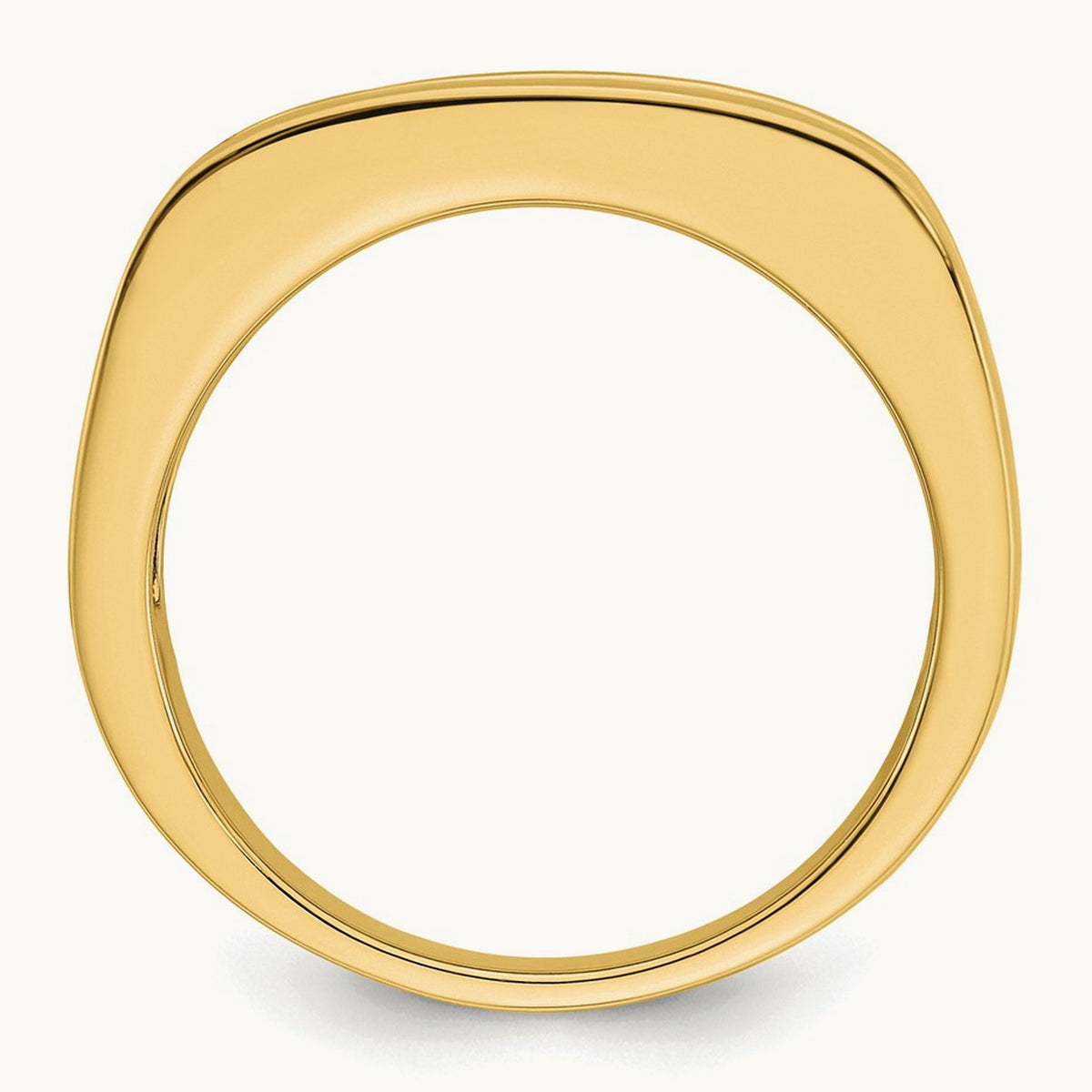 Men's Band — 10K Yellow Gold, 10