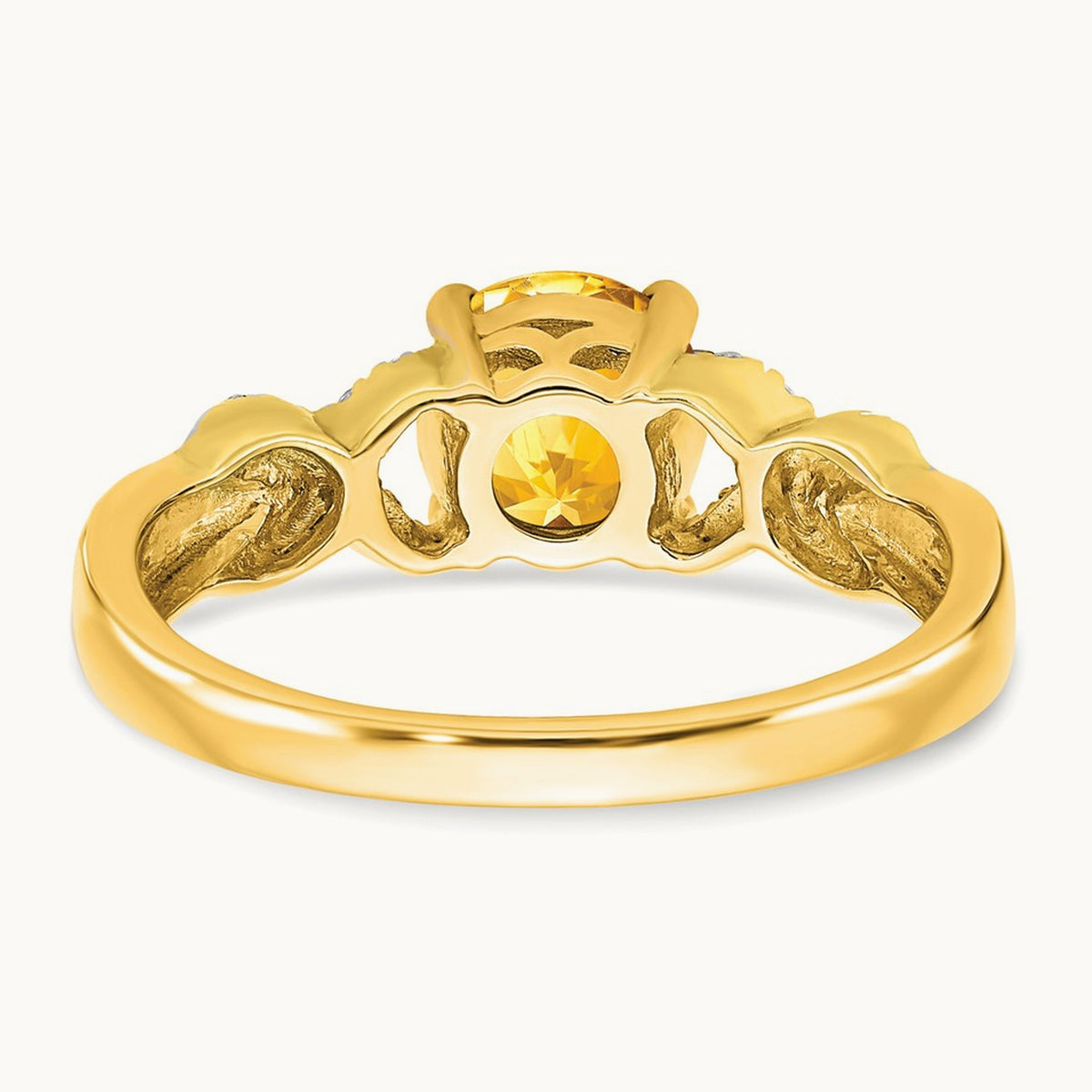 Citrine and Diamond Ring — photo set