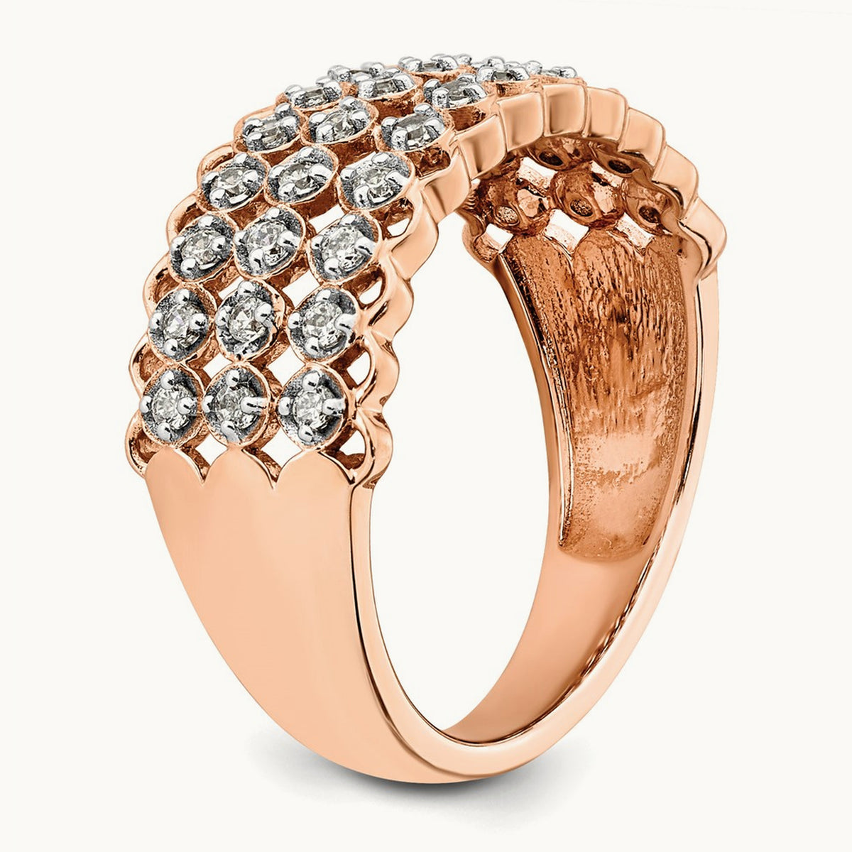 Pave Ring, 0.25 ct tw
