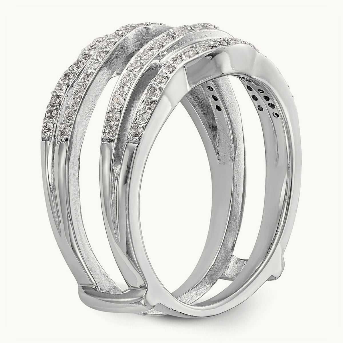 Diamond Guard, 14K White Gold