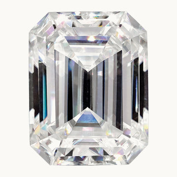 5x3mm Emerald Cut True Light G-H-I Moissanite