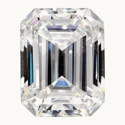 5x3mm Emerald Cut True Light G-H-I Moissanite