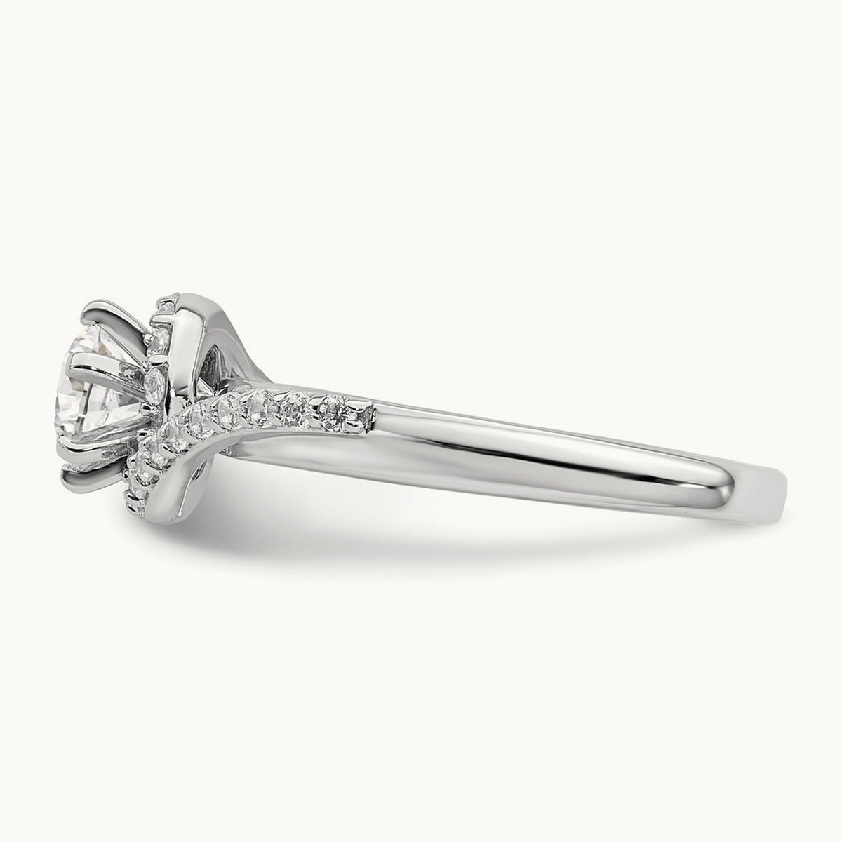 Semi-Mount Engagement Ring, 0.25 ct tw