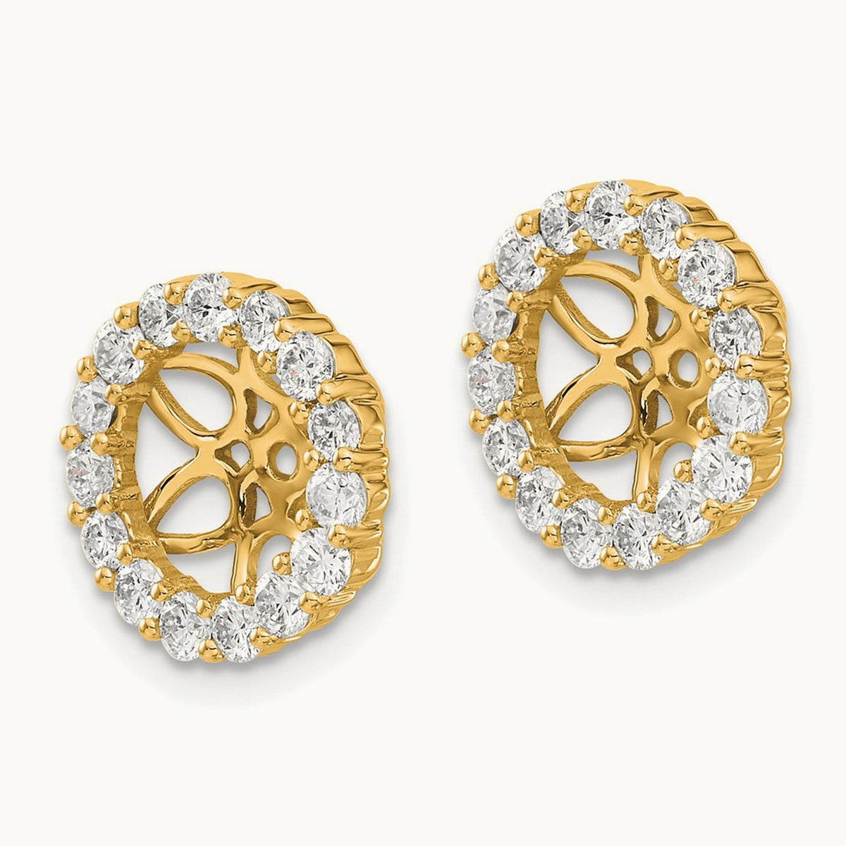 Diamond Earring Jackets, 14K