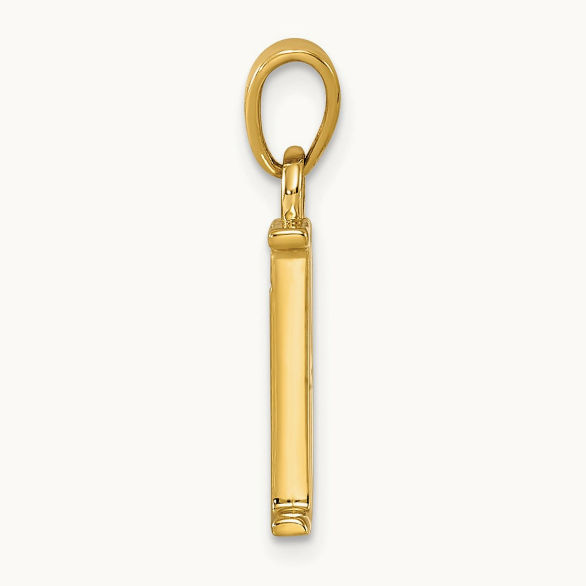 Initial Pendant, 14K