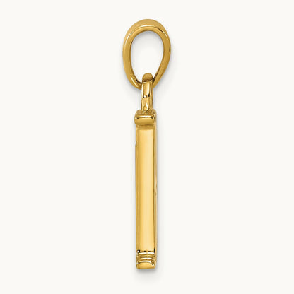 Initial Pendant, 14K