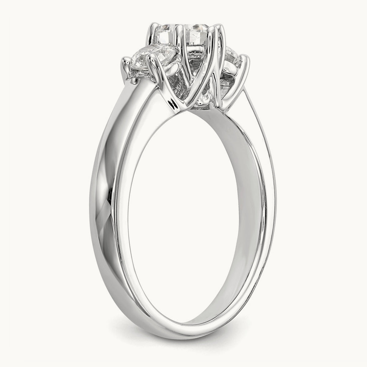 3-Stone Engagement Ring Mounting