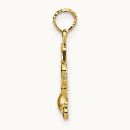 Little Boy Pendant — 14K Yellow Gold