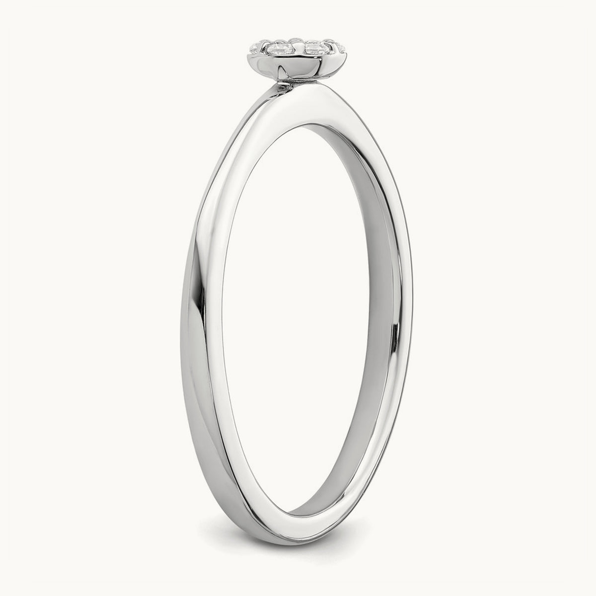 Promise Band, 0.05 ct tw Lab-Grown Diamond