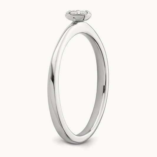Promise Band, 0.05 ct tw Lab-Grown Diamond