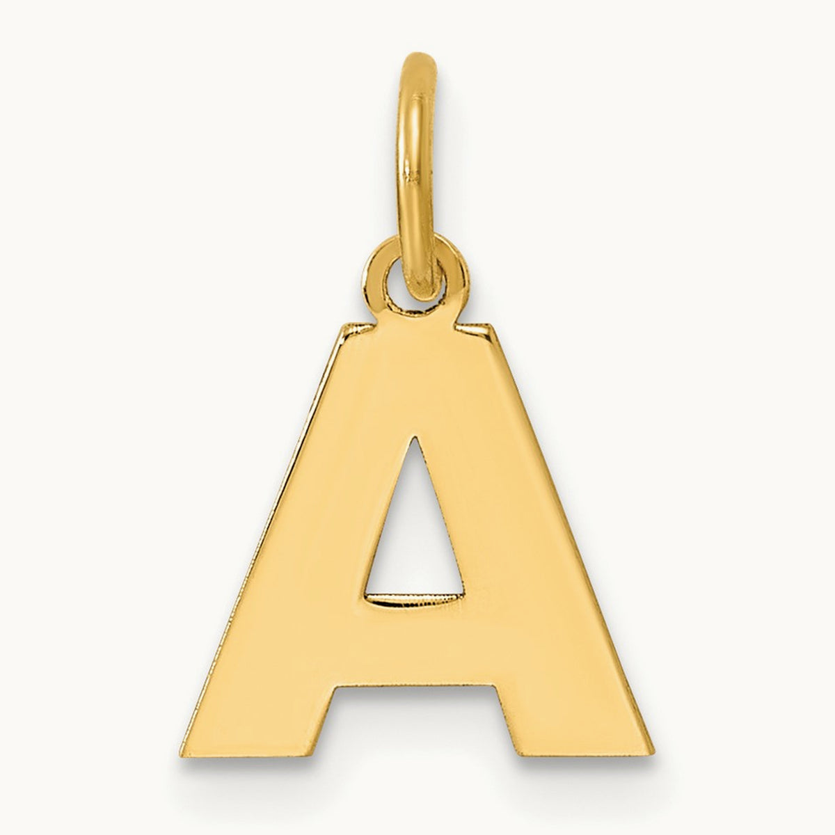 Initial Pendant — A