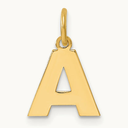 Initial Pendant — A