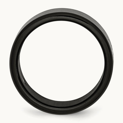 Brushed Black IP-plated with Cross Band — photo set
