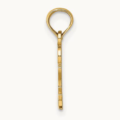 I HEART MY DEPUTY Charm, 14K