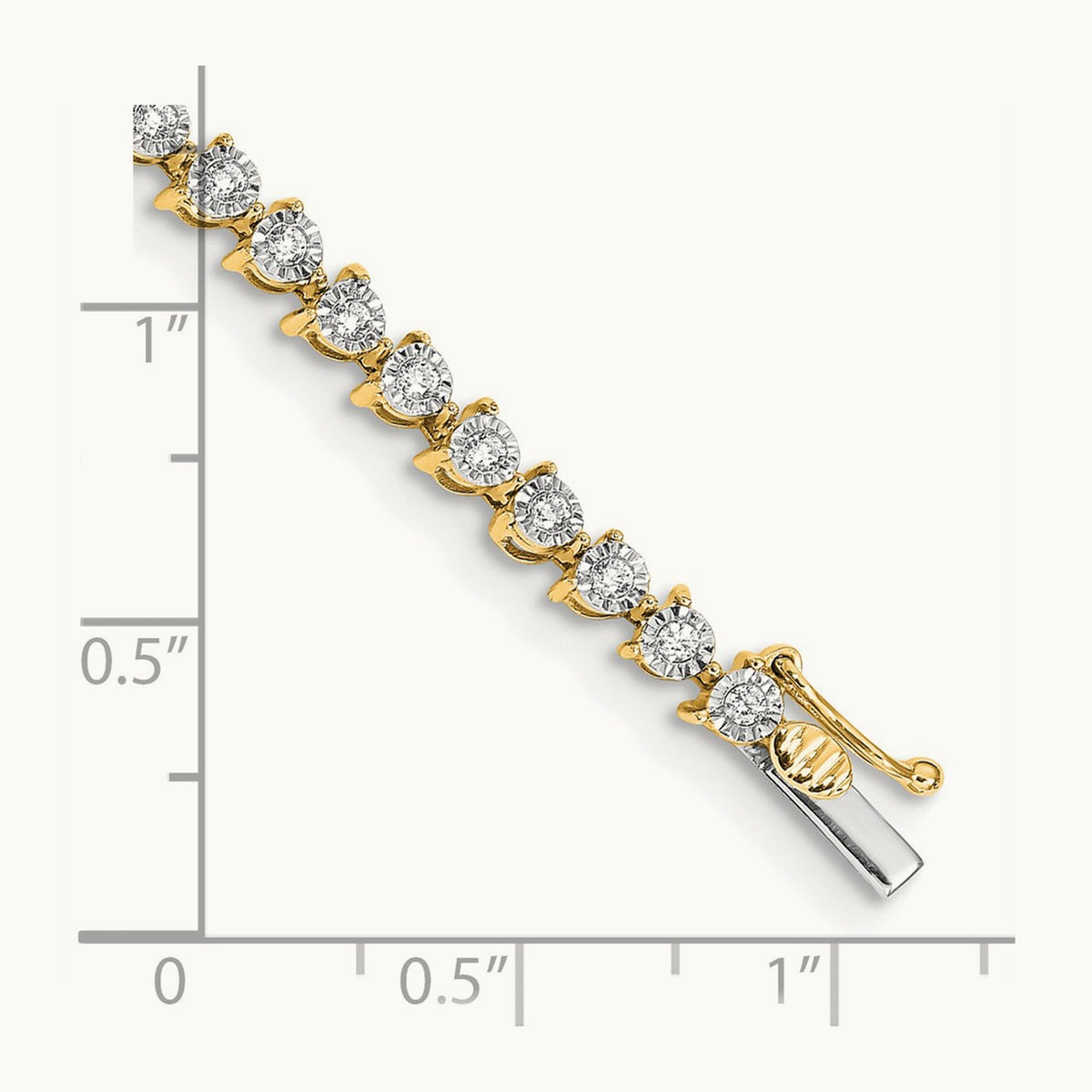 Diamond Bracelet, 14K