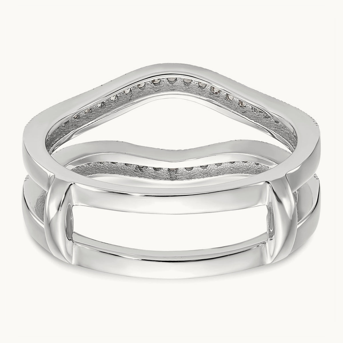 Diamond Guard, 14K White Gold