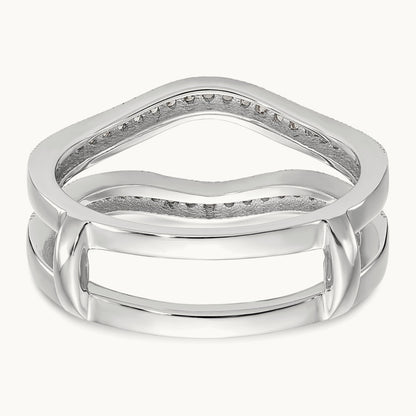 Diamond Guard, 14K White Gold
